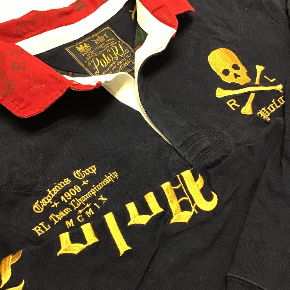 POLO RALPH LAUREN RUGBY MENS PULLOVER - Picture 8 of 16